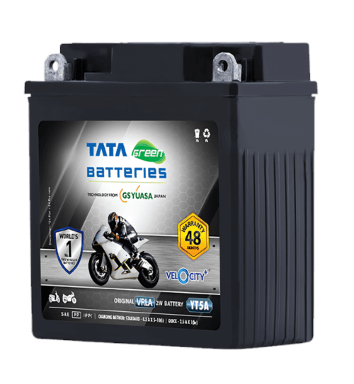 Velocity Plus YT5A Two Wheeler Battery