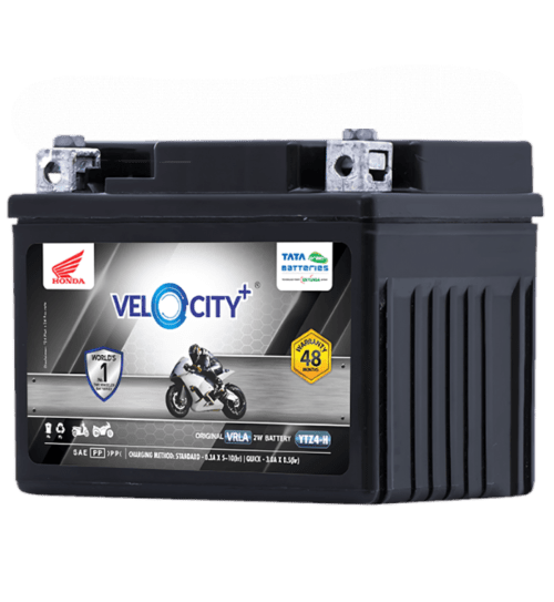 Velocity Plus YTZ4 H Two Wheeler Battery