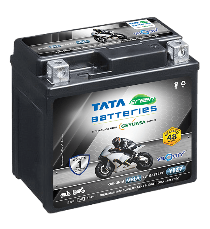 Velocity Plus YTZ7 Two Wheeler Battery